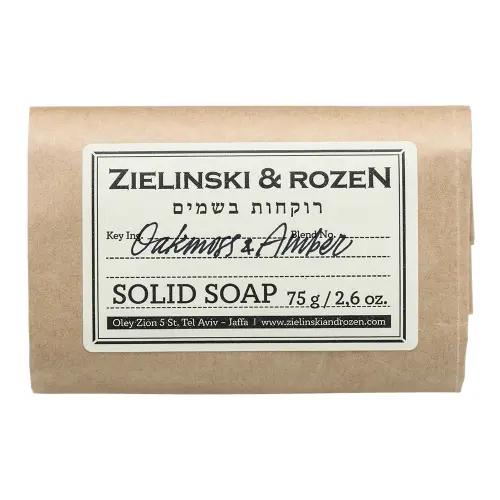 Zielinski & Rozen  Solid soap 111 Oak moss, Amber  Твердое мыло 111 Дубовый мох, Амбра 75гр