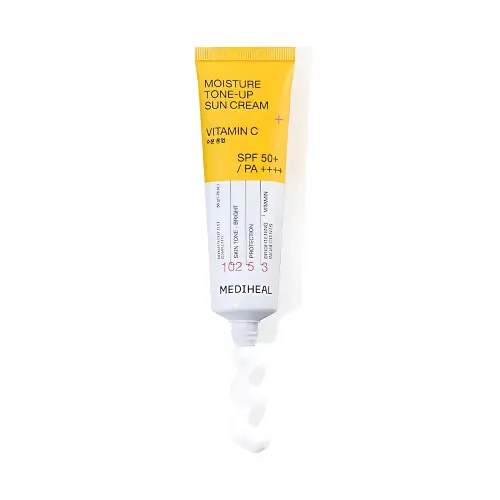 MEDIHEAL MOISTURE TONE-UP SUN CREAM Солнцезащитный крем с витамином С 50мл