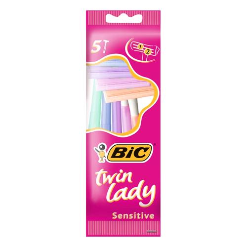 BIC Бритвенный станок TWIN LADY пачка 5 шт