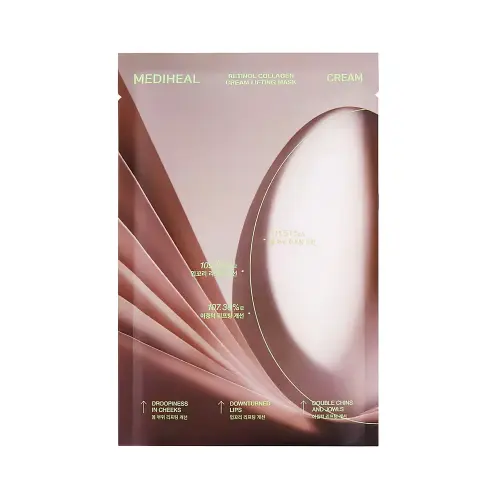 MEDIHEAL RETINOL COLLAGEN CREAM LIFTING MASK Маска-крем лифтинг для лица с ретинолом и коллагеном 30 мл