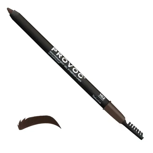 PROVOC Semi-Permanent Gel Eyebrows Liner WP 102 Seductive Гелевая подводка в карандаше для бровей EYB102