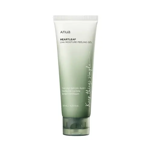 ANUA HEARTLEAF LHA MOISTURE PEELING GEL Увлажняющий пилинг-гель с LHA и экстрактом houttuynia cordata 120ml