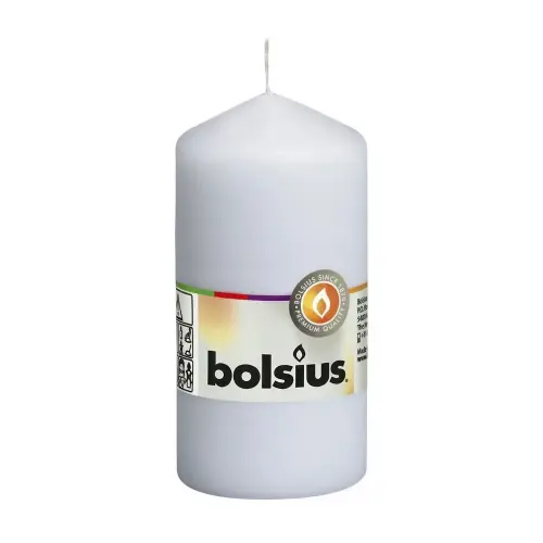 Bolsius Парафиновые свечи, Pillar c. 120/58 ce1 WHI