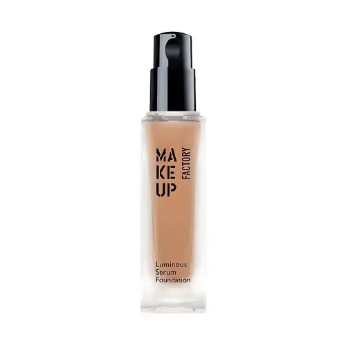 Make up Factory Сыворотка-основа с эффектом сияния Luminous Serum Foundation тон 30 Крем карамель