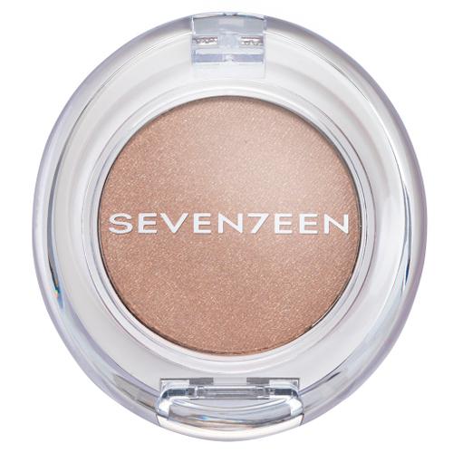 Seventeen Тени д/век компактные базовые т.104  SILKY SHADOW BASE искр.беж