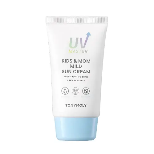Tony Moly Солнцезащитный крем UV MASTER KIDS N MOM MILD SUN CREAM SPF-50 45ml