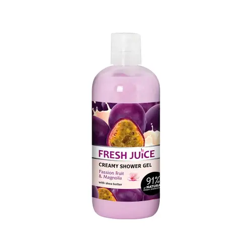Fresh Juice Крем - гель для душа Passion fruit & Magnolia, 500 мл.