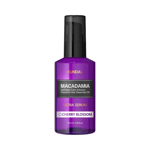 KUNDAL СЫВОРОТКА ДЛЯ ВОЛОС MACADAMIA HAIR SERUM 100ML - CHERRY BLOSSOM