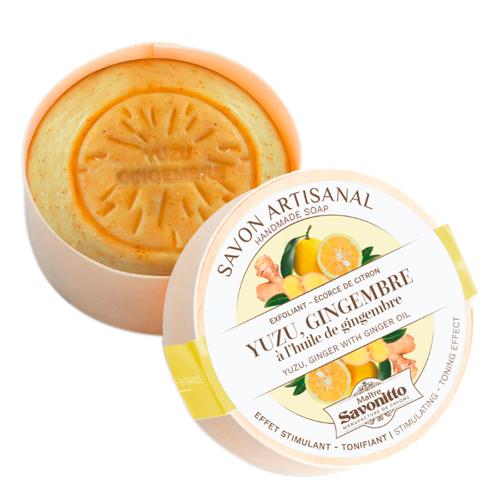 YUZU-GINGER Мыло Юзу-Имбирь+отшелушивающая лимонная цедра 100g