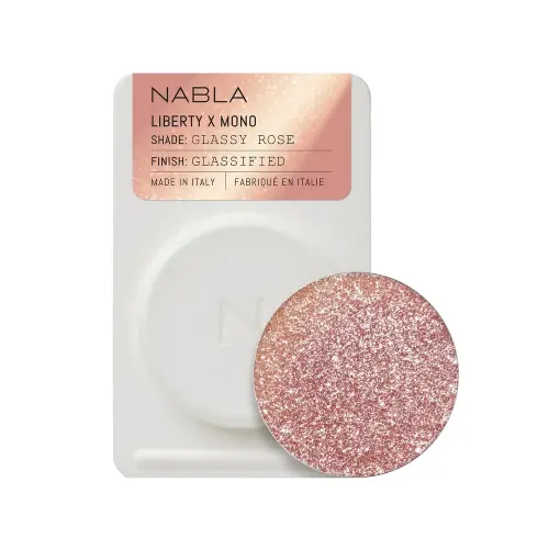 Nabla Liberty X Mono Satin - Glassified -Glassy Rose Тени для век Single в нескольких вариантах отделки 1г