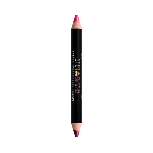 NYX Двусторонний карандаш для губ SHAPE LOUD PRIDE №04 IT'S A LEWK 2,1 гр