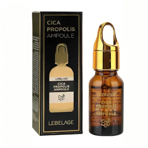 LEBELAGE ампула с центеллой, прополисом и маслом мирры CICA PROPOLIS MYRRH AMPOULE