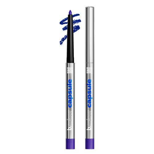 7DAYS B.COLOUR PRO CAPSULE Карандаш для глаз каял автоматический / 04 Maya blue, 0,25 г