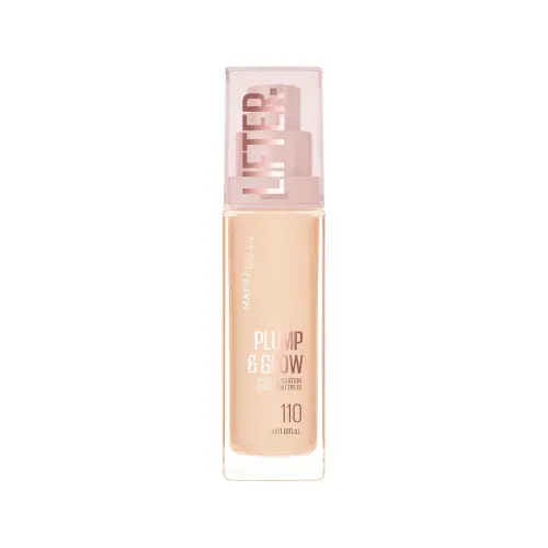 Maybelline Тональный крем Maybelline New York Lifter Plump&Glow Foundation SPF15 оттенок 110 30 мл