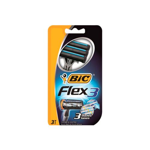 BIC Бритвенный станок FLEX 3 пачка 3 шт
