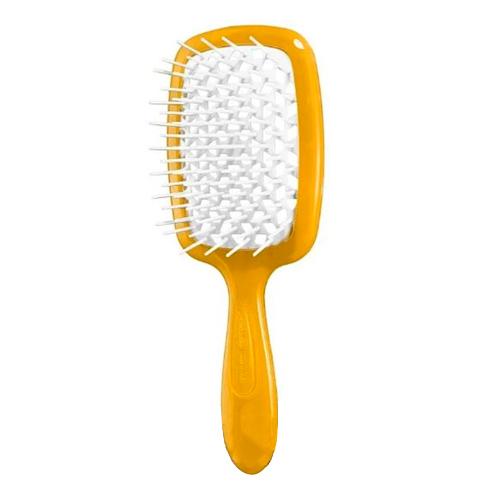 Janeke Superbrush расческа Желтая/Белая 20,3х8,5х3,1 СМ