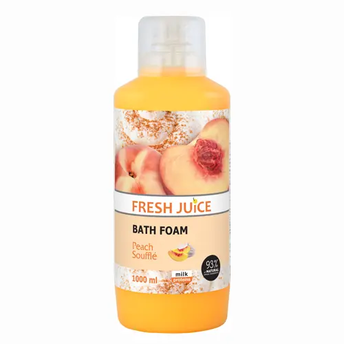 Fresh Juice Пена для ванн Peach Souffle, 1000 мл