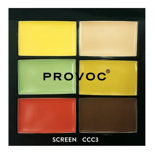 PROVOC Contour Correct Conceal CCC3 Palette Палетка ССС для коррекции лица CCC3