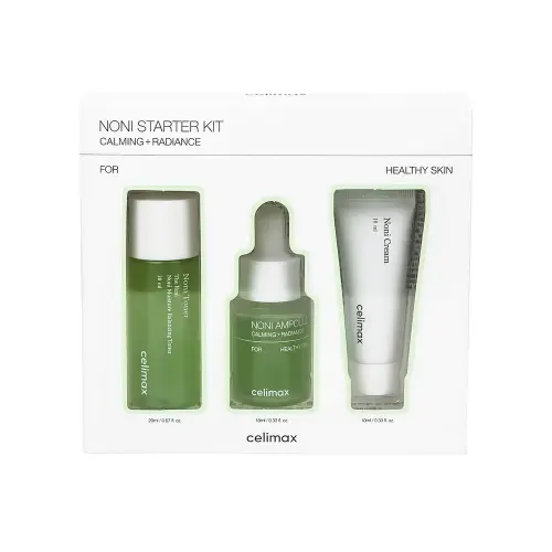Celimax The Real Noni Starter Kit (New) Noni ekstrakti bilan yuz parvarishi uchun to'plam