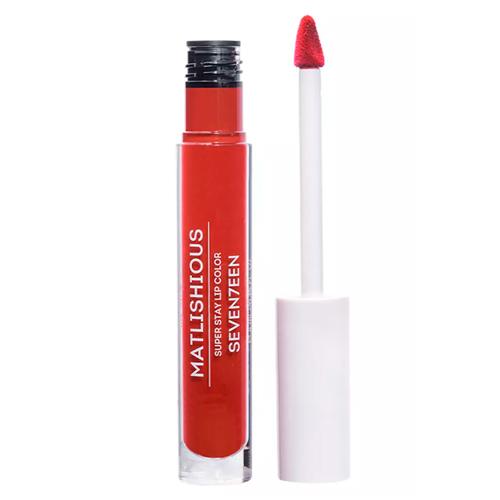 Seventeen Жидкая помада-блеск MATLISHIOUS SUPER STAY LIP COLOR т.37 кирпично-красный
