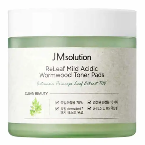 JMSOLUTION RELEAF MILD ACIDIC WORMWOOD TONER PADS
