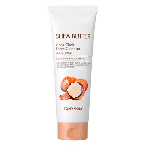 Tony Moly Увлажняющая пенка для умывания с маслом ши SHEA BUTTER CHOK CHOK FOAM CLEANSER