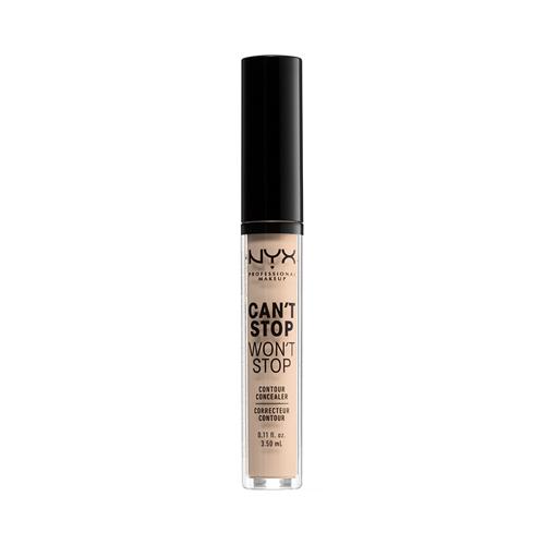 NYX Professional Makeup Консилер для лица Can`t Stop Won`t Stop Contour Concealer, 02 Alabaster, матовый, 3.5 мл.