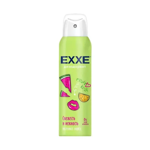 EXXE дезодорант Свежесть и нежность Fruit kiss, 150 мл