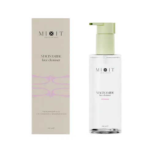 MIXIT Матирующий гель для умывания с ниацинамидом Niacinamide Face Cleanser 150мл