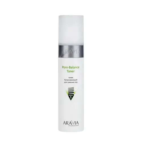 ARAVIA Professional Тоник балансирующий для сужения пор для жирной и проблемной кожи Pore-Balance Toner, 250 мл