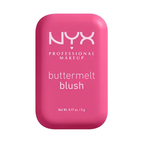 NYX BUTTERMELT BLUSH BUTTA WITH TIME мягкие пудровые румяна