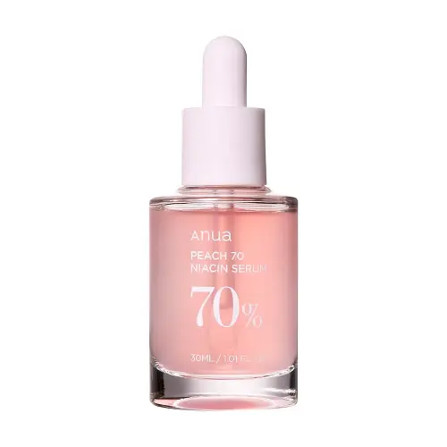 ANUA PEACH 70 NIACIN SERUM Сыворотка с 70% экстракта персика и ниацинамидом 30ml