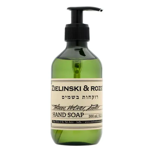 Zielinski & Rozen  Liquid soap 108 Tobacco, Vetiver, Amber  Жидкое мыло 108 Табак, Ветивер, Амбра 300мл