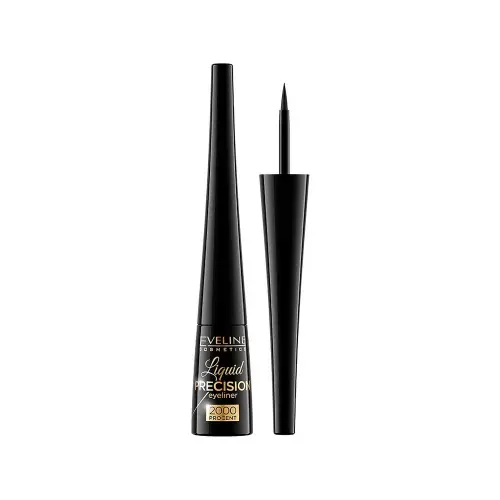 Eveline ПОДВОДКА ДЛЯ ГЛАЗ - МАТТ (черный) LIQUID PRECISION EYELINER 2000 PROCENT