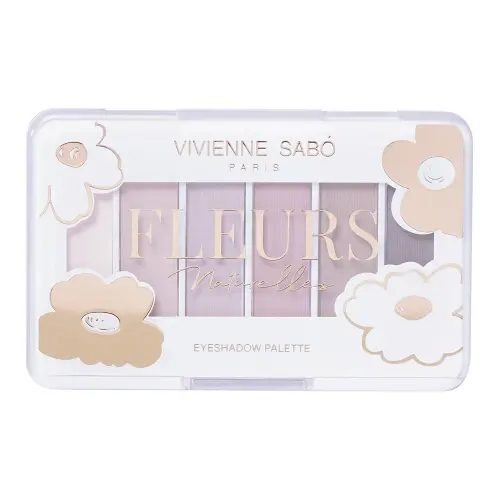 Vivienne Sabo Палетка теней для век Palette d'ombres a paupieres Fleurs naturelles 01