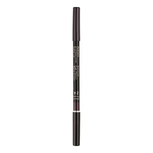 RADIANT  SOFT LINE WATERPROOF EYE PENCIL No 24 - BLACK PRUNE Карандаш для глаз водостойкий Softline Eye Pencil Waterproof, т. 24 чернослив