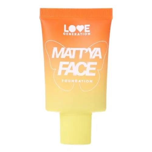 Love Generation Матирующий тональный крем c экстрактом матчи / Mattifying foundation cream with matcha extract Matt'ya Face тон 04 30 мл