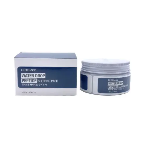 LEBELAGE Ночная маска с пептидами WATER DROP PEPTIDE SLEEPING PACK