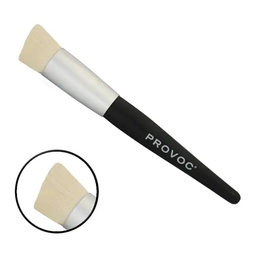 PROVOC Brush Slanted Foundation F102S Кисть скошенная для кремовых текстур F102S