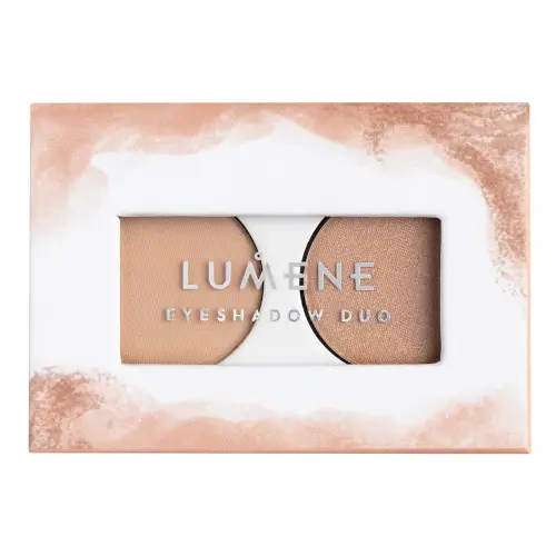 LUMENE BRIGHT EYES EYESHADOW DUO Тени для глаз №1 3,2G
