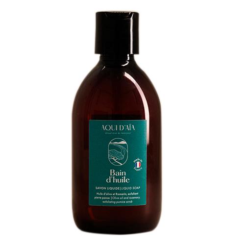 OIL BATH  Olive-Rosemary + Pumice Scrub Жидкое мыло для МАСЛЯНОЙ ВАННЫ оливково-розмарин 300 мл