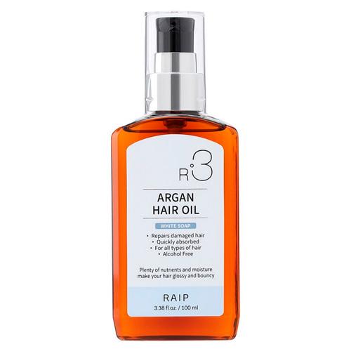 RAIP R3 ARGAN HAIR OIL WHITE SOAP Аргановое масло для волос с ароматом Белое мыло 100 мл