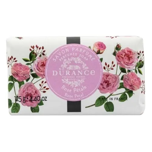 DURANCE  Парфюмированное мыло для рук Perfumed soap Rose Petal 125 gr 4.40 oz