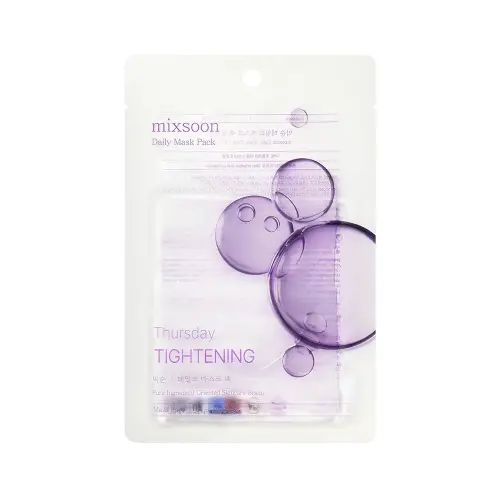 MIXSOON Daily Mask Pack Monday — тканевая маска на четверг 20 мл