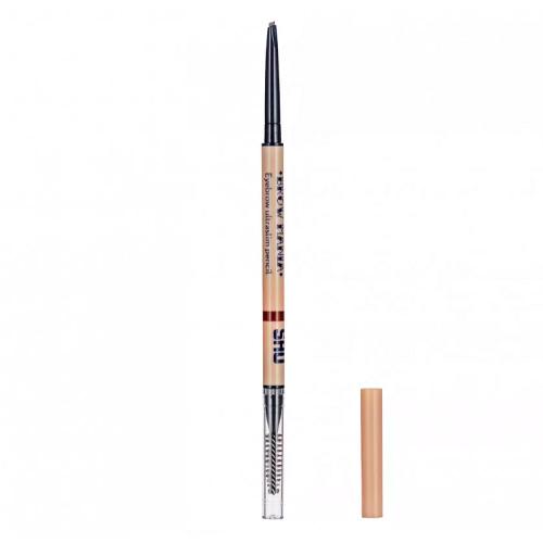 SHU КАРАНДАШ ДЛЯ БРОВЕЙ УЛЬТРАТОНКИЙ BROW MANIA  №221 холодный коричневый