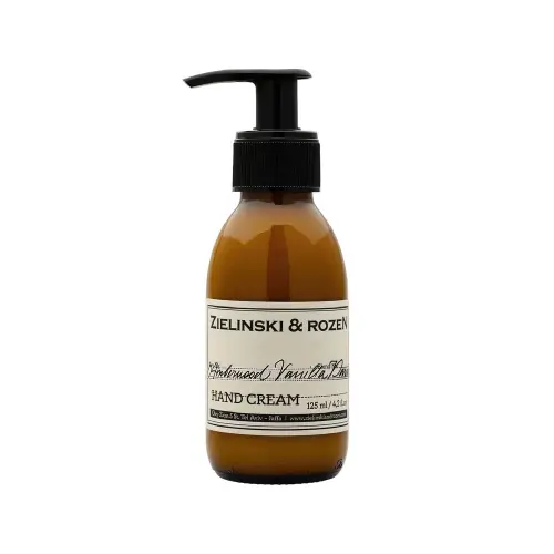 Zielinski & Rozen Hand cream Amberwood, Vanilla, Davana  Крем для рук Амбервуд, Ваниль, Давана 125мл
