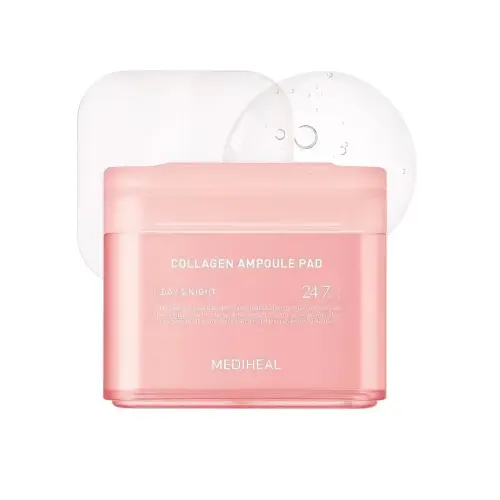 MEDIHEAL COLLAGEN AMPOULE PAD Тонер-пэды коллагеновые 100 шт 170 мл