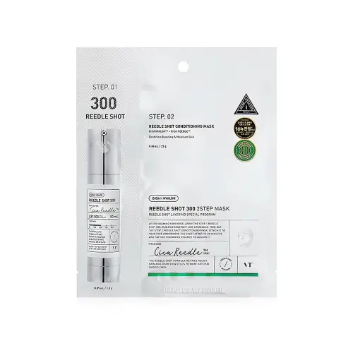VT REEDLE SHOT 300 2-STEP MASK Двухфазная маска с микроиглами активного действия 21,5 мл