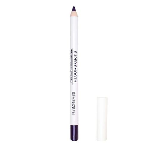 Seventeen Cosmetics  Карандаш для век водостойкий т.44 с вит. Е Super Smooth W/P&Longstay зимний пурпур
