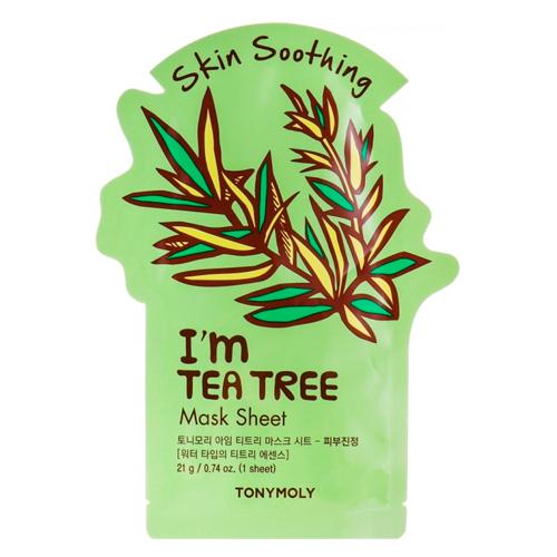 Tony Moly  Маска для лица I'M TEA TREE MASK SHEET – CALMING